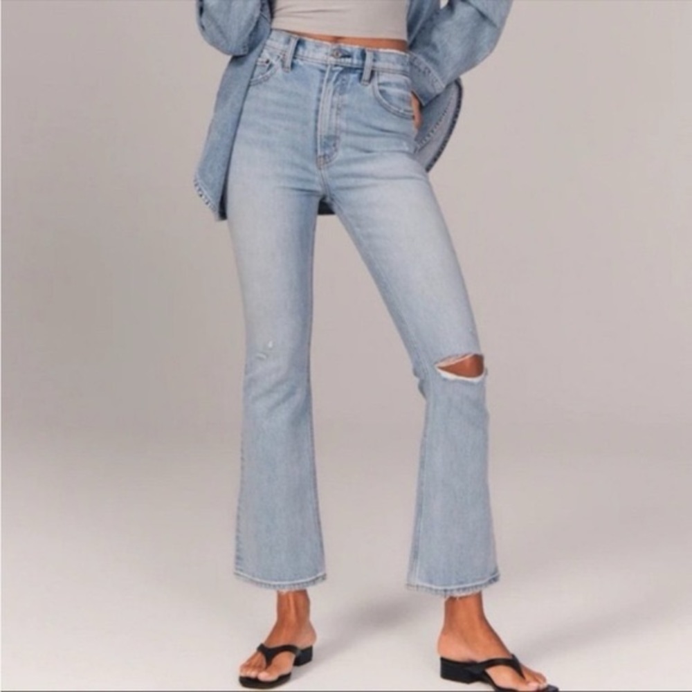 Abercrombie Kick Flare Jeans